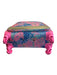 Lilly Pulitzer Pink, Gold, Multi Canvas Zip Close Rolling CARRY ON Luggage Pink, Gold, Multi