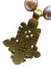 No Brand Pink, yellow & cream Pearls cross Pendant Adjustable Long Necklace Pink, yellow & cream