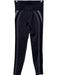 Spanx Size Small Black & Gray Wide Waist Band Side Stripe Ankle Length Leggings Black & Gray / Small