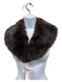 No Brand Dark Brown Rabbit scarf Dark Brown / One Size