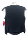 Giorgio Armani Size 46 Charcoal Gray Silk Sleeveless Side Zip Knot Detail Top Charcoal Gray / 46