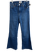Frame Size 28 Medium dark wash Cotton Blend High Rise Zip Fly 5 Pocket Jeans Medium dark wash / 28