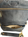 Tory Burch Black Leather Gold hardware Envelope Flap Inside & Out Pockets Bag Black / S