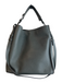 All Saints Green Leather Silver Hardware Inside & Outside Pockets Bag Green / L