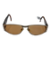Fendi Brown Metal & Acetate Tortoiseshell Flat Top Tinted Lens Sunglasses Brown