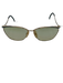 Christian Dior Gold Tone & Turquoise Metal Frame Tinted Lens Sunglasses Gold Tone & Turquoise