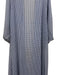 Silvia Tcherassi Size XS Blue & White Missing Fabric Sheer Gingham Coverup Blue & White / XS