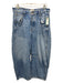 We The Free Size 30 Medium Wash Cotton Button Fly High Rise Barrel Leg Jeans Medium Wash / 30