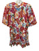 Farm Rio Size M White & Multi Cotton & Viscose Floral Short Puff Sleeve Dress White & Multi / M