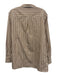 Bella Jones Size 3 Brown & White Cotton Striped Long Sleeve Button Up Top Brown & White / 3