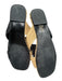 Castaner Shoe Size 40 Black & Beige Raffia Upper Woven Criss Cross Mule Sandals Black & Beige / 40