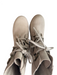 Sorel Shoe Size 6.5 Sand Suede Above Ankle Lace Up Built in Platform Boots Sand / 6.5