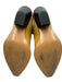 Isabel Marant Shoe Size 41 Yellow Suede leather Pointed Toe Pull Tab Boots Yellow / 41