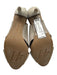 Pedro Garcia Shoe Size 41 Gray Suede leather Criss Cross Velcro Sandals Gray / 41