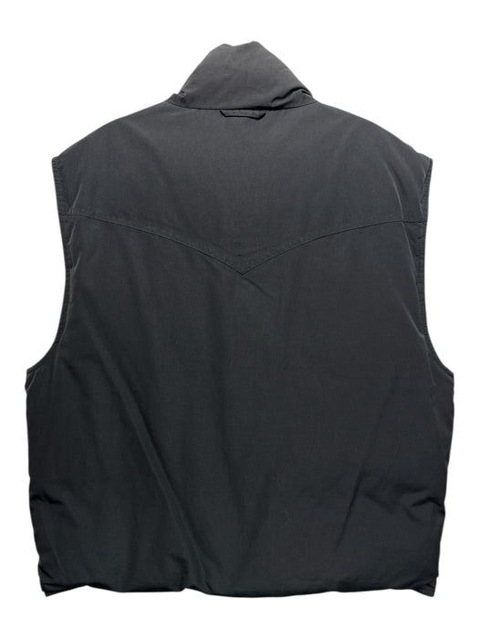 Polo Size XL Green & Black Synthetic Reversible Vest Men's Jacket Green & Black / XL