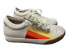 Rothy's Shoe Size 6 Cream & Orange Manmade Material Knit Almond Toe Shoes Cream & Orange / 6