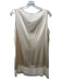 Rocco Ragni Size 46 Beige Silk Bead Detailing Sleeveless Top Beige / 46
