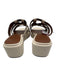 Reiss Shoe Size 8.5 Cream White Leather Upper Cage Mule Platform Sandals Cream White / 8.5