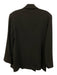 Jason Wu Size 8 Black Triacetate Blend Open Front Front Slits Long Blazer Jacket Black / 8