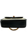 Tiffany & Fred Beige & Black Straw & Leather Woven Toggle Close Bag Beige & Black