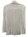 Theory Size L White Pima Cotton Heathered Long Sleeve Button Up Shirt Top White / L