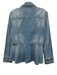 Frame Size M Light Wash Cotton Denim Button Front Button Pockets Jacket Light Wash / M