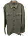 Faherty NWT Size L Gray Cotton Blend Solid Button Up Men's Jacket Gray / L