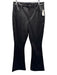 Veronica Beard Jeans Size 30 Black PU Leather High Rise 5 Pocket Flare Pants Black / 30