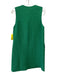 Pomander Place Size Medium Green Polyester Sleeveless Tweed Button Front Dress Green / Medium