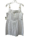 Lilly Pulitzer Size 12 White Cotton Sleeveless Floral Embroidery Princess Dress White / 12