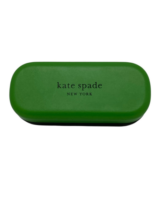 Kate Spade Green, White, Yellow Plastic Tinted Tortoise Wayfarer Sunglasses Green, White, Yellow
