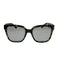 Kate Spade Green, White, Yellow Plastic Tinted Tortoise Wayfarer Sunglasses Green, White, Yellow