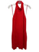 St. John Collection Size 8 Red Missing Fabric Tag Knit Halter Sleeveless Dress Red / 8