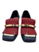 Valentino Shoe Size 38 Navy & Red Leather Gold hardware Tassel Block Heel Pumps Navy & Red / 38