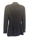 Chanel Boutique Size 36 Black Wool Vinyl Trim Buttons Pockets Collar Jacket Black / 36