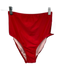 Cupshe Size Small Raspberry Red Polyamide Blend Ruffle Cap Sleeve swimwear Raspberry Red / Small
