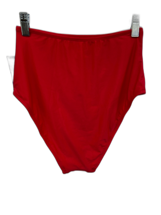 Cupshe Size Small Raspberry Red Polyamide Blend Ruffle Cap Sleeve swimwear Raspberry Red / Small