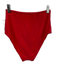 Cupshe Size Small Raspberry Red Polyamide Blend Ruffle Cap Sleeve swimwear Raspberry Red / Small