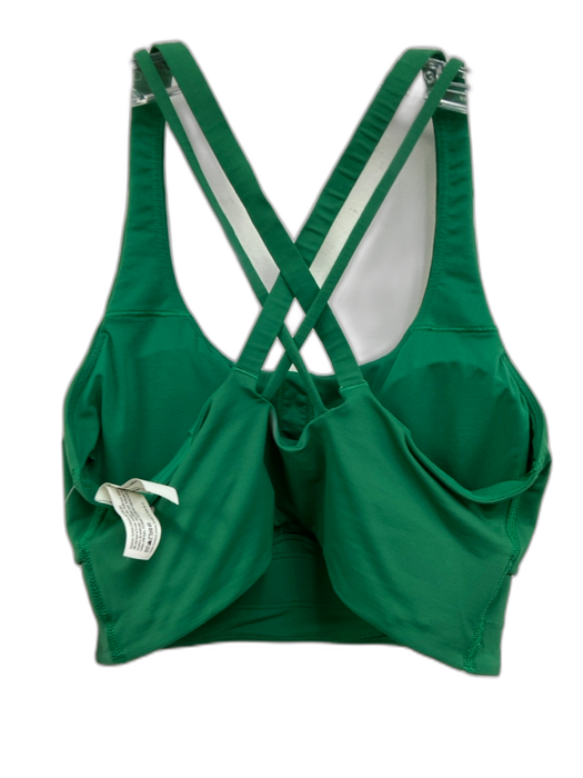 Lululemon Size S/4 Green Nylon Blend Strappy Elastic Waist Padded Set Green / S/4