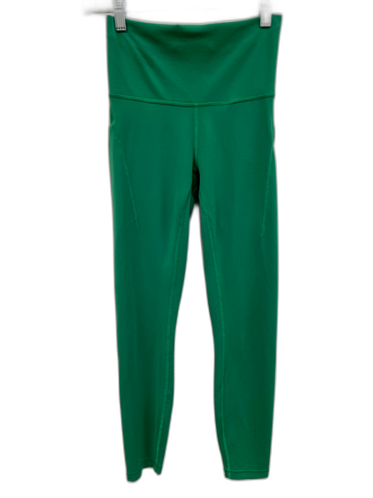 Lululemon Size S/4 Green Nylon Blend Strappy Elastic Waist Padded Set Green / S/4
