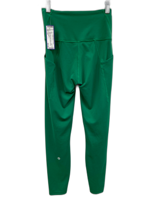 Lululemon Size S/4 Green Nylon Blend Strappy Elastic Waist Padded Set Green / S/4
