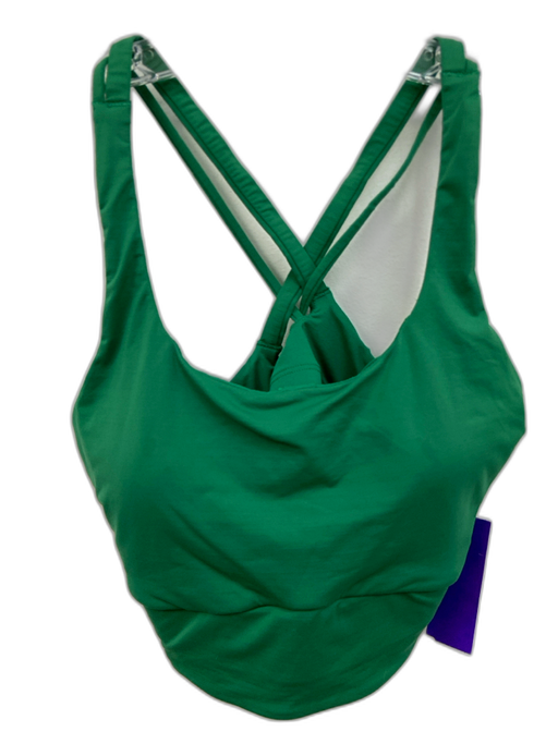 Lululemon Size S/4 Green Nylon Blend Strappy Elastic Waist Padded Set Green / S/4