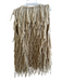 Mcginn Size Small Beige Acrylic Mid Thigh Fringe Vest Beige / Small