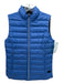Intuition Size XS / 34 Blue & Black Polymide Quilted Down Reversible Vest Jacket Blue & Black / XS / 34