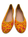 J Crew Shoe Size 9.5 Yellow & Pink Floral Bow Detail Flats Yellow & Pink / 9.5