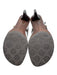 Tory Burch Shoe Size 9.5 Brown Leather Flip Flop Logo Ankle Strap Flats Brown / 9.5