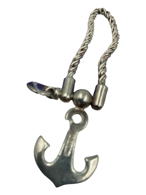 Tiffany & Co Silver Sterling Silver Chain Anchor Keychain Silver