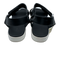 Vince Shoe Size 10 Black & White Leather Ankle Strap Open Toe Sandals Black & White / 10