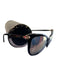 Bulgari Black & Rose Gold Metal UV Protection Cat Eye Sunglasses Black & Rose Gold