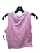 Fiorucci Size M Pink Cotton Mock Neck Sleeveless Top Pink / M